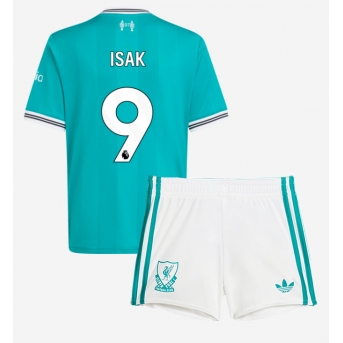 Billige Fotballdrakt Liverpool Alexander Isak #9 Replika Tredjedraktsett Barn 2025-26 Kortermet (med bukser)